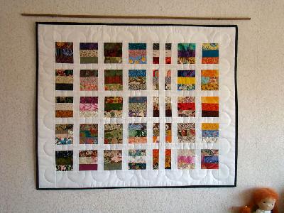 Patchwork Und Quiltforum Weisser Stoff Und Bunte Fusseln